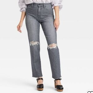 Universal Thread™ 90's High-Rise Vintage Straight Jeans - Sulphur Size 6